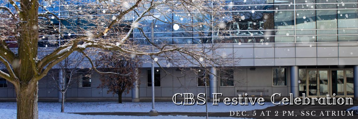 The Summerlee Science Complex on a snowy day