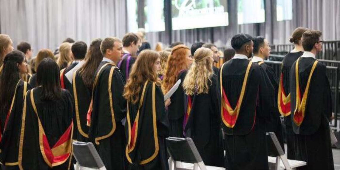 Students at Convocation