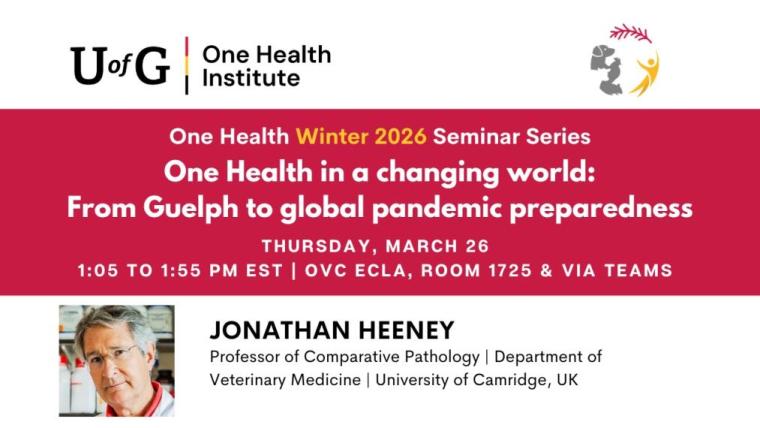 Jonathan Heeney One Health Seminar