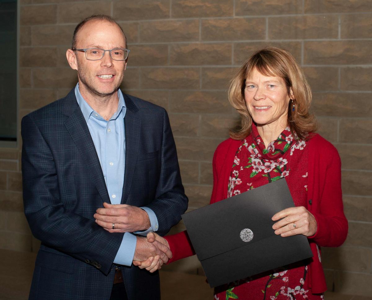 Prof. Todd Gillis and Prof. Patricia Wright