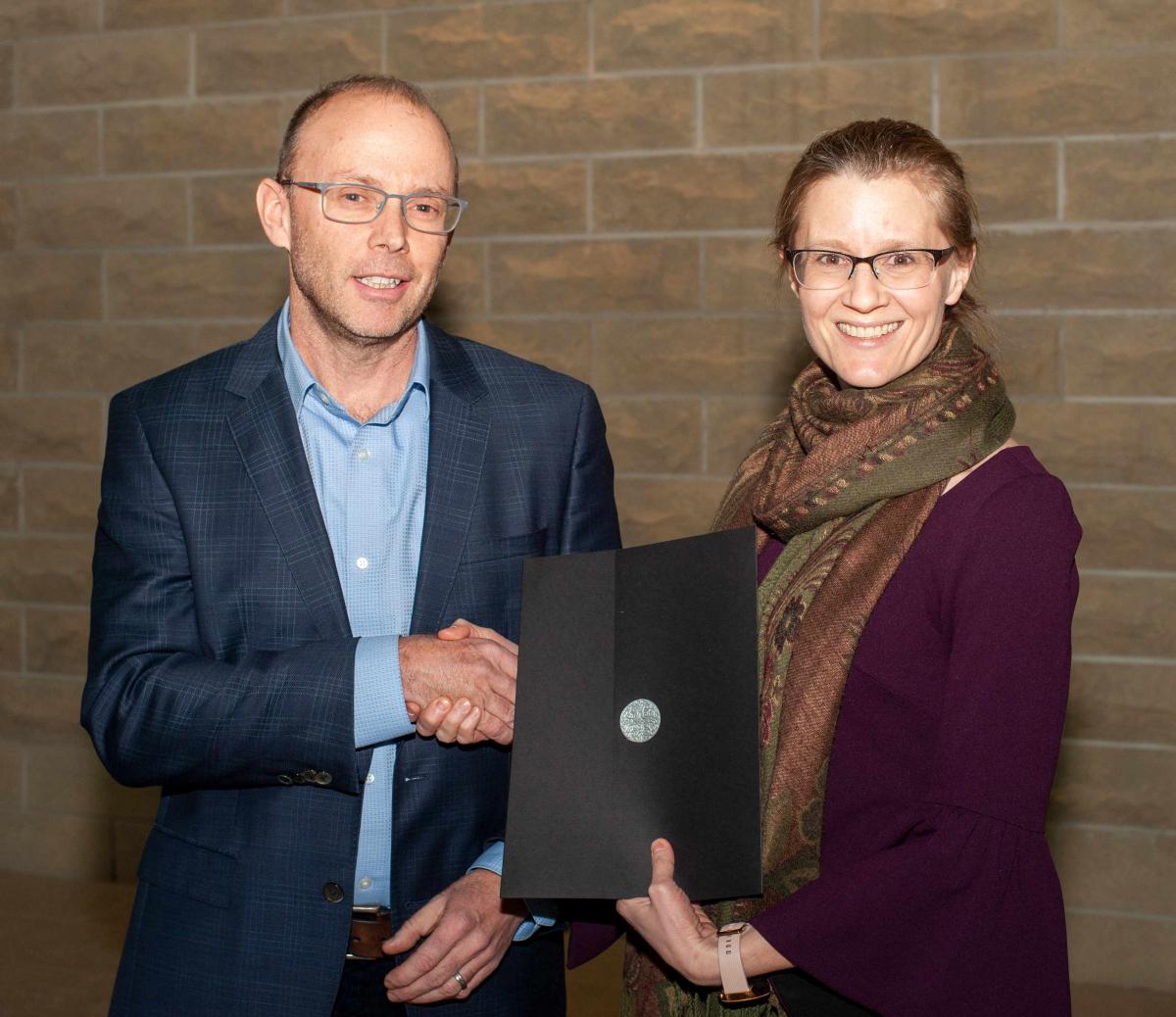 Prof. Todd Gillis and Prof. Sarah Adamowicz