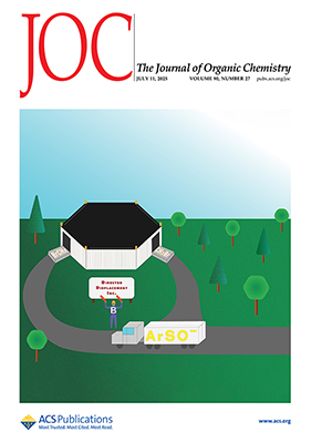 Cover of Journal of Organic Chemistry