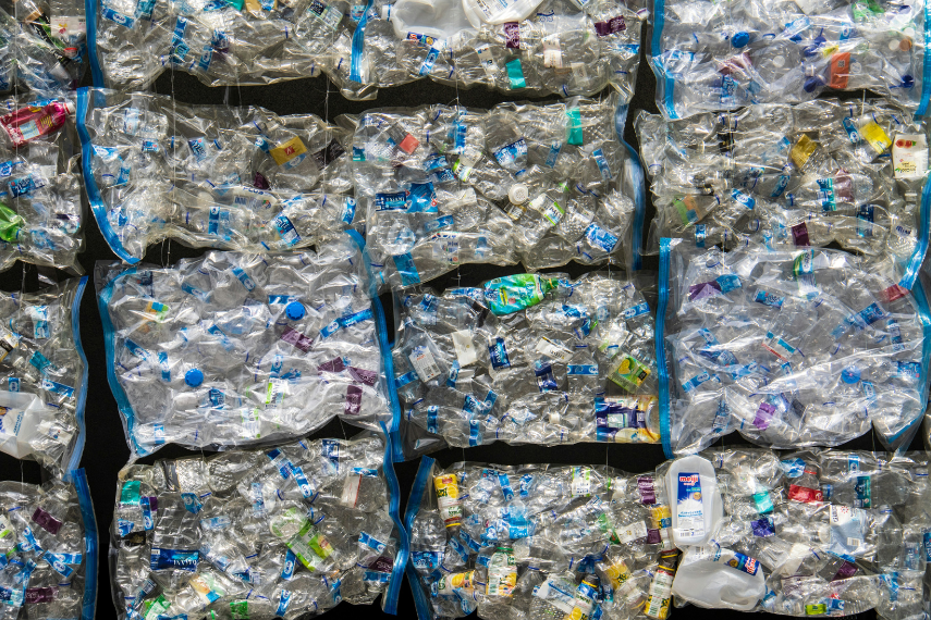 Image of plastic waste pollution