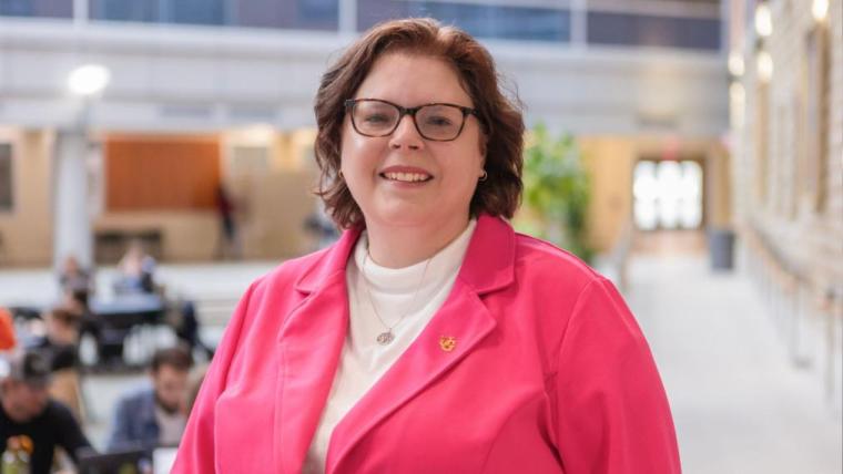 Dr. Stacey Scott smiling.