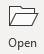 Open folder button within Outlook