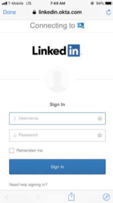 LinkedIn Learning Mobile - First Time Sign In | Computing ...