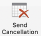 Send Cancellation button within Outlook