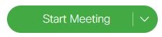 Start Meeting green button