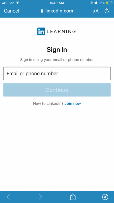 linkedin sign in page linkedin sign in page