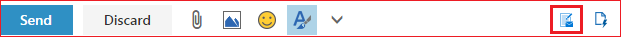  Gryph Mail Ribbon with Template Icon Highlighted.