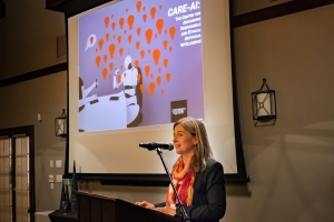 Dean Mary Wells speaking