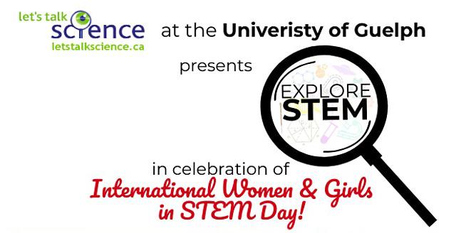 Let's talk science women and girls in STEM promo