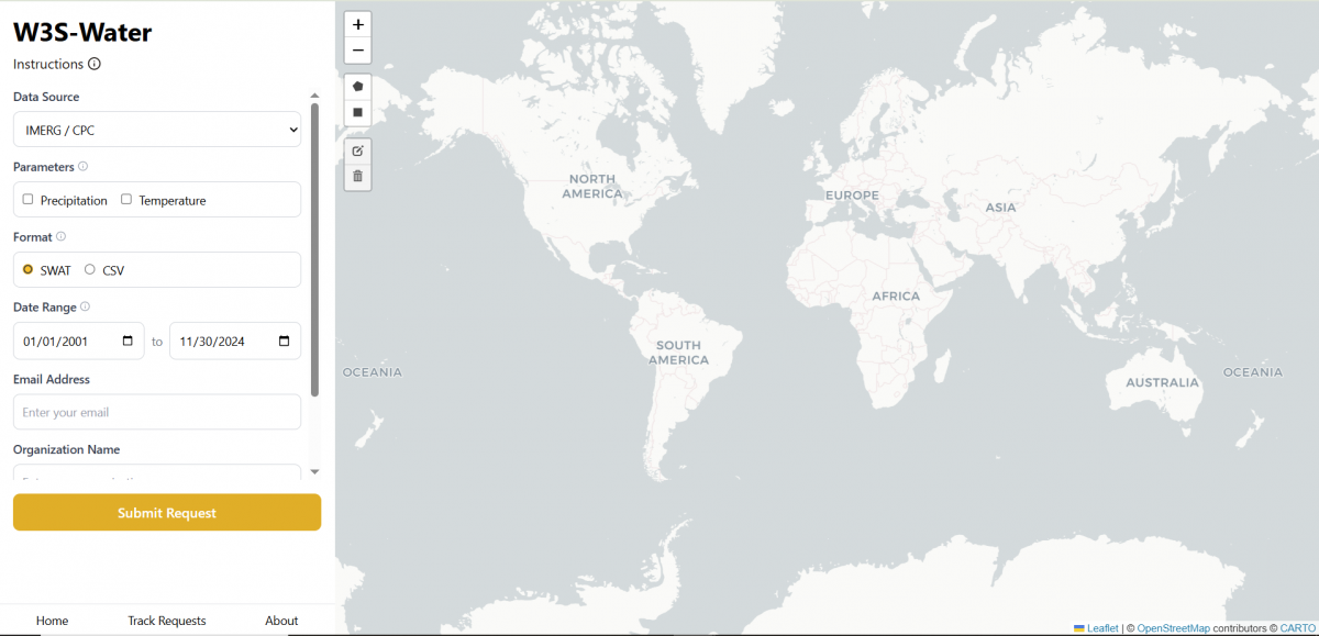 Screenshot of W3S.