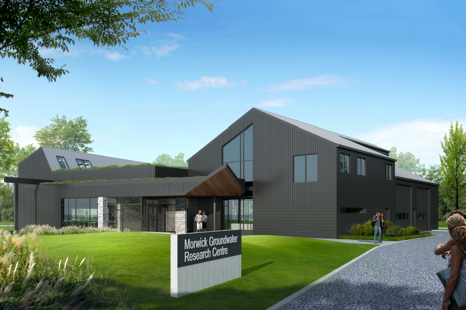 Rendering of Bedrock Aquifer Field Facility