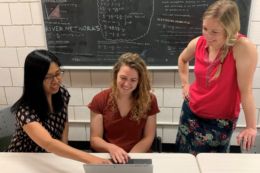 Dr. Zeny Feng, Kalyla Vanderkruk, and Dr. Lorna Deeth discuss their work.