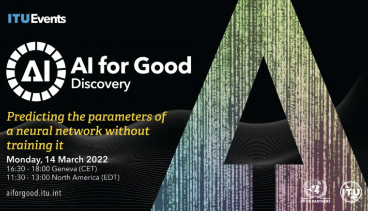 Promotional image for Dr. Graham Taylor's talk at AI for Good