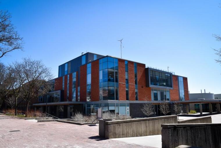 Picture of a building on a sunny day