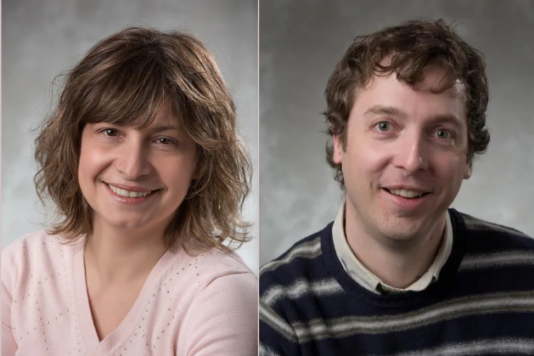 Headshots of Dr. Monica Cojocaru and Dr. Graham Taylor side by side, smiling at the camera.