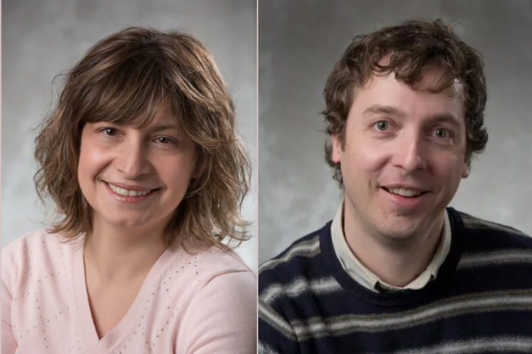 Headshots of Dr. Monica Cojocaru and Dr. Graham Taylor side by side, smiling at the camera. 