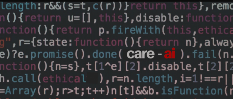 Image of data with the words care-ai bolded 