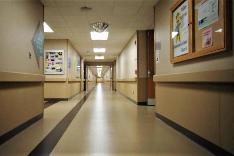 Image of hospital hallway