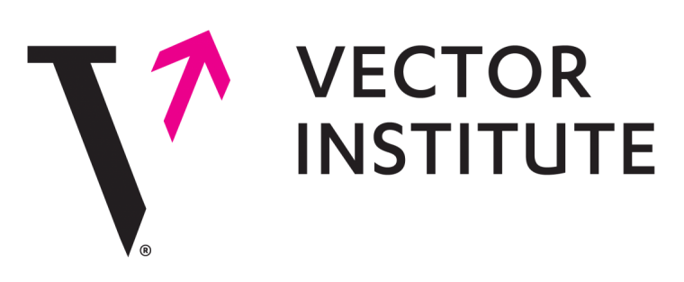 The image is a V logo with the words "VECTOR INSTITUTE" beside it