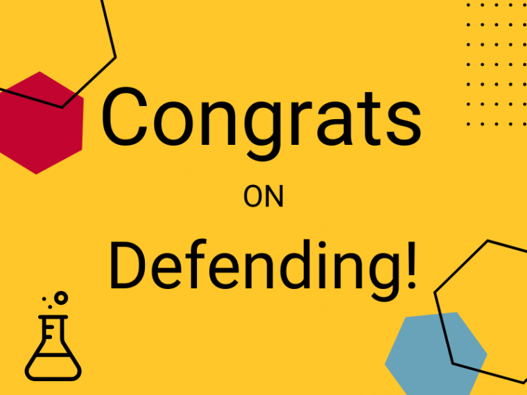 Congrats on Defending!