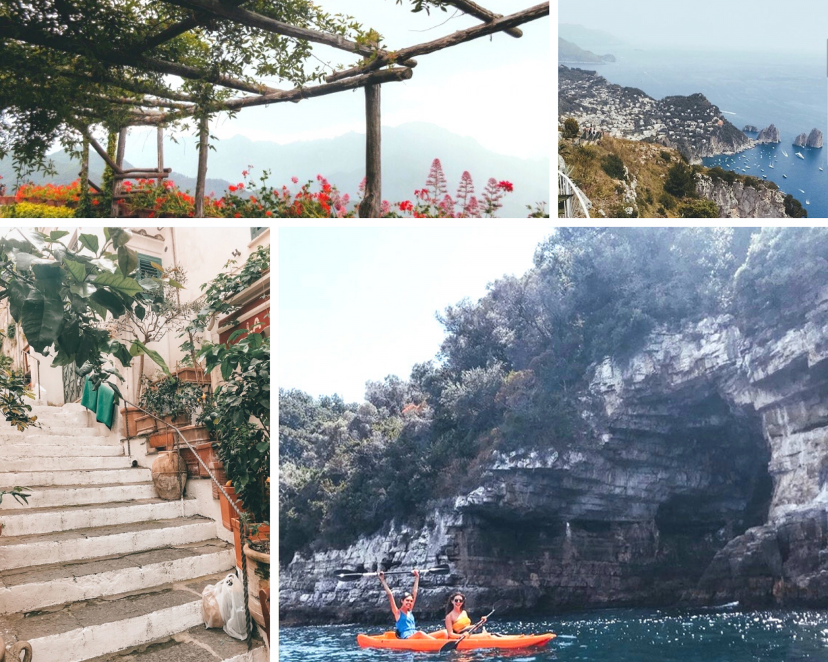 Students travelling around Italy on a previous Field School offering