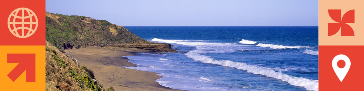 Beach in Mexico - this field school is GSO travel grant eligible