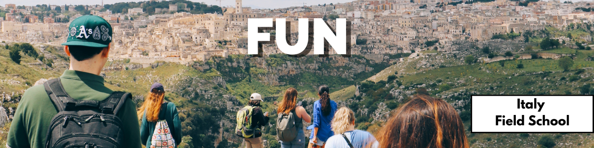 Italy Field School - Fun