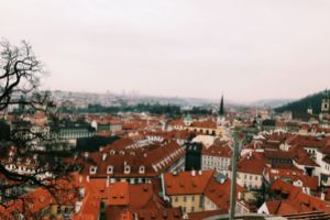 The roof tops of the Czech Republic
