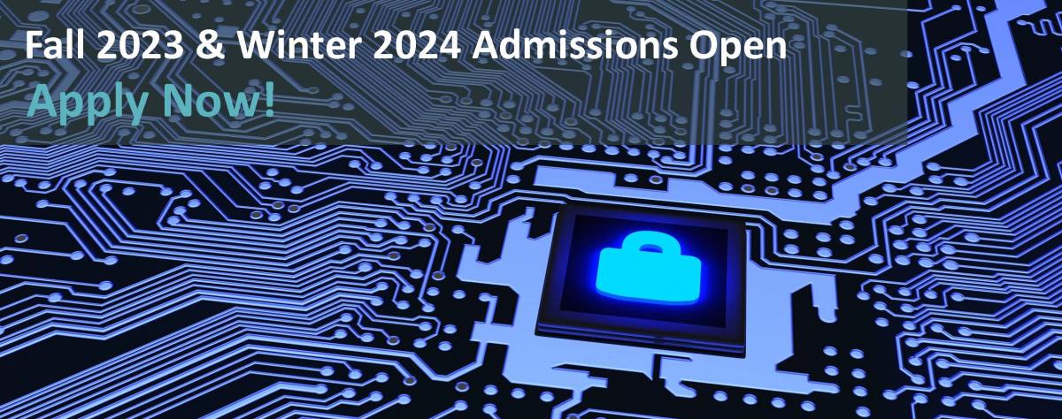 Fall 2023 & Winter 2024 Admissions Open!