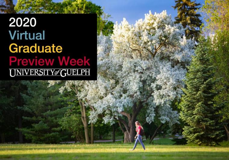 2020 Virtual Graduate Preview Week - University of Guelph