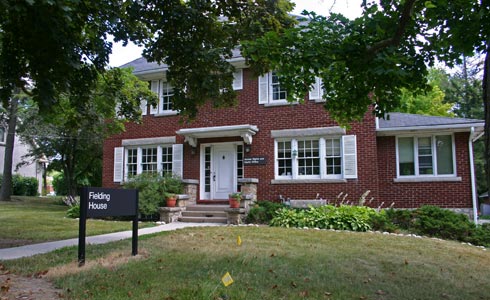 Exterior photograph of 15 Fielding House, the Office of Diversity and Human Rights