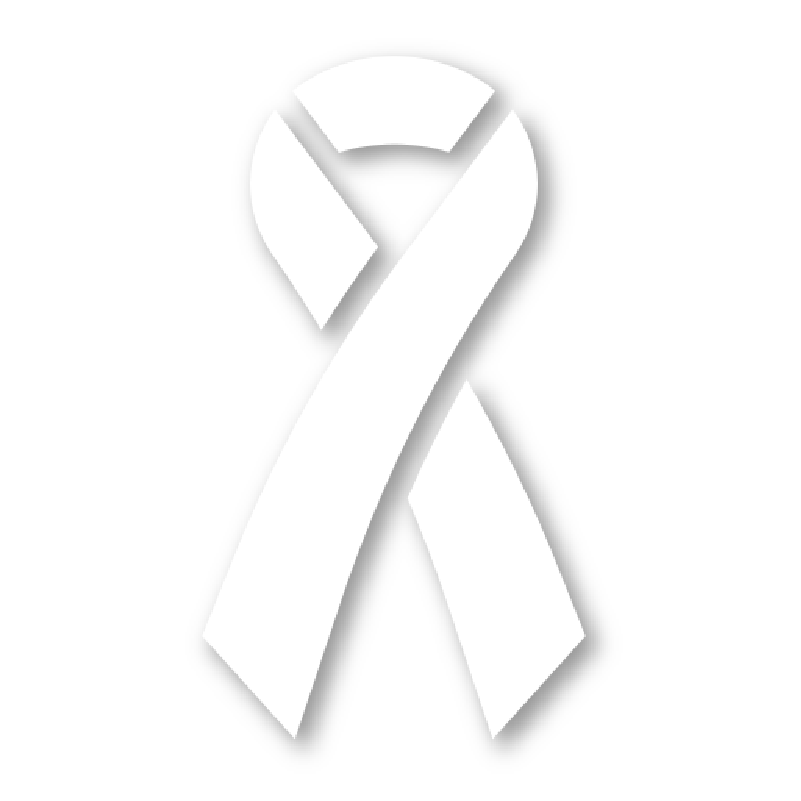 white ribbon