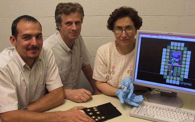 Stefano Gregori, Dr. Muresan and Haleh Vahedi