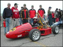 2003 Racing Team at Michigan FSAE Competition