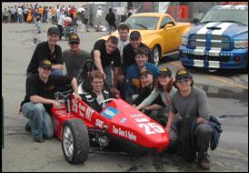 2004 Racing Team at Michigan FSAE Competition