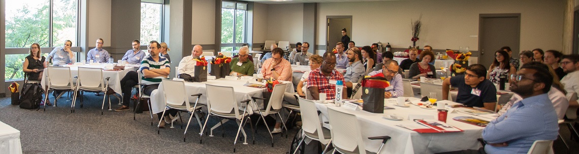 Faculty at the 2018 New Faculty Orientation