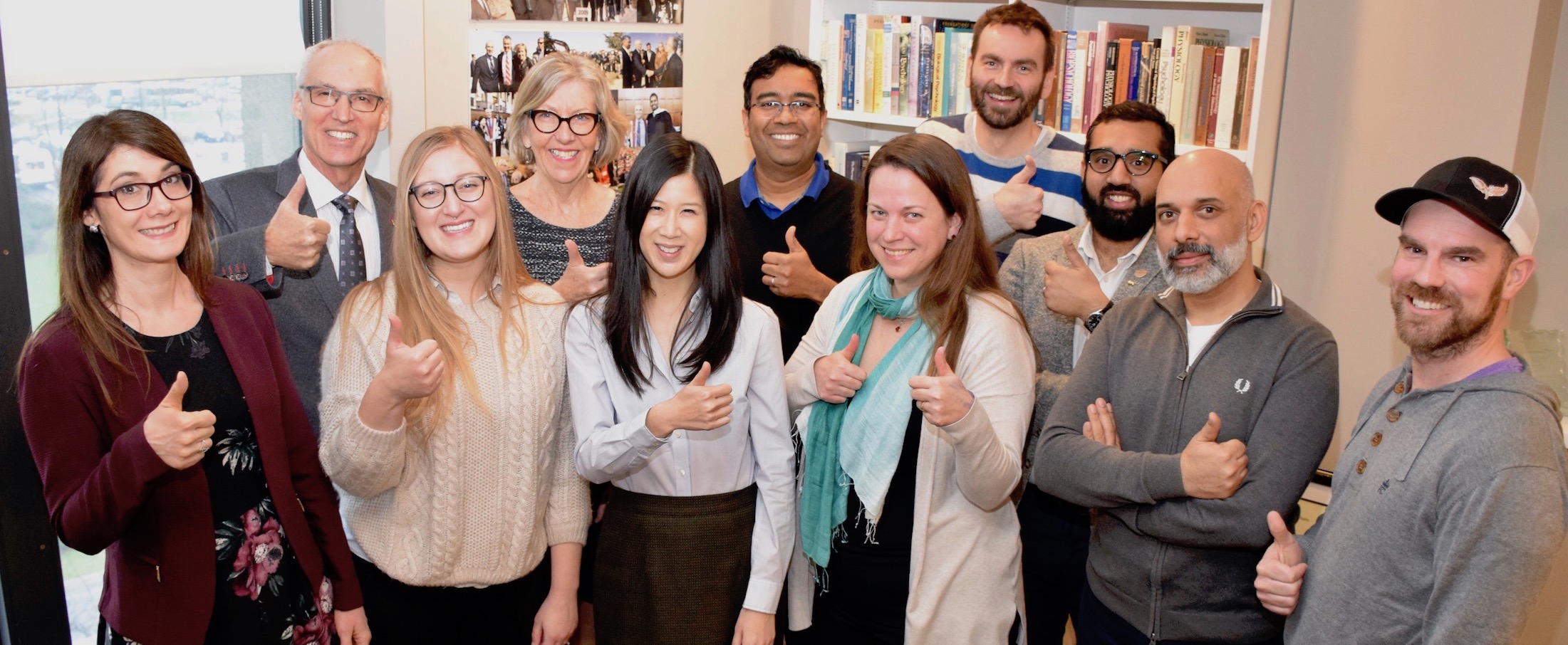 Some 2018 New Faculty with President and Provost