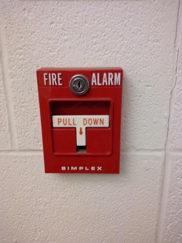 Fire alarm pull station