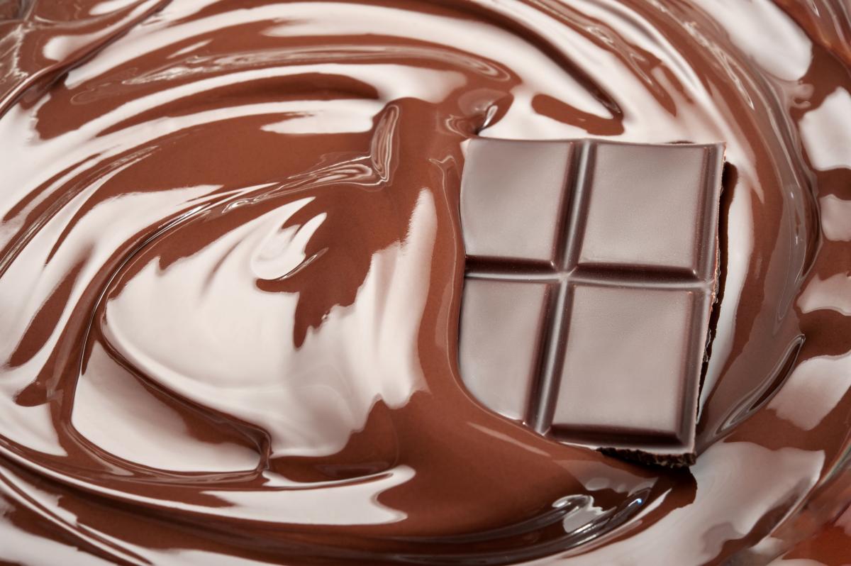 Melting chocolate