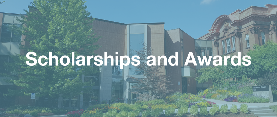 Awards & Scholarship Banner
