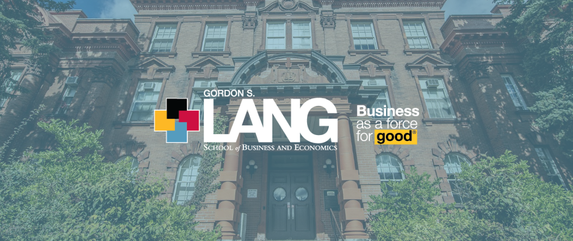 Lang School Logo with Photo of MINS