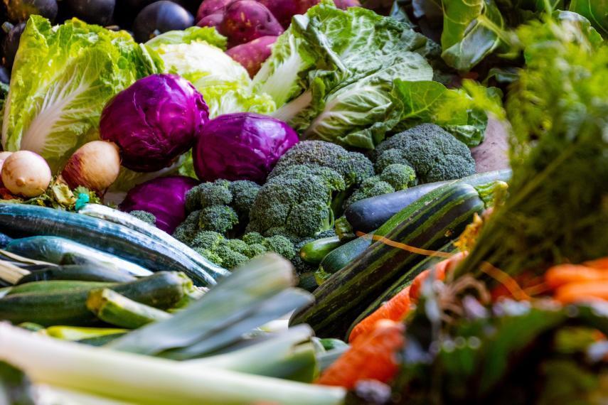 assorted vegetables at a farmers market