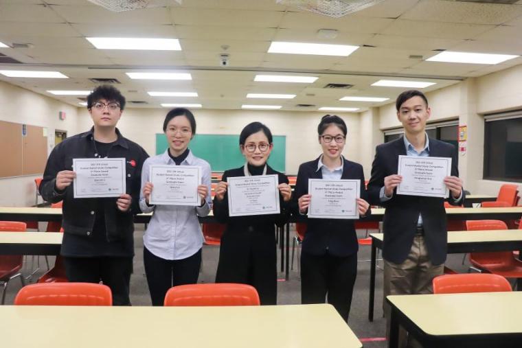 Photo of the STR Virtual Student Market Study Competition Winners