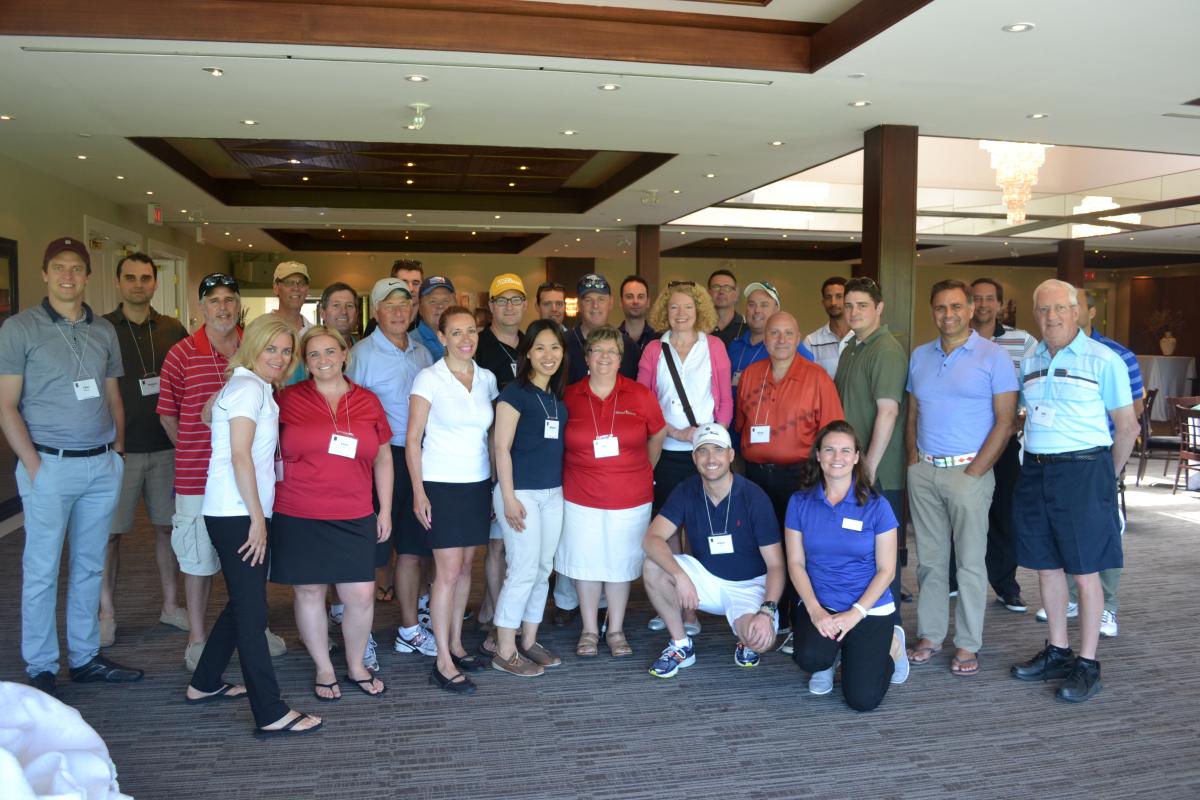 2016 Alumni Golf Tournament Group Photo