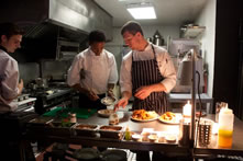 Kitchen of Farmhouse Tavern Owned by HTM Grad Darcy MacDonell