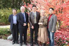 Photo of Head of China Tourism and HTM Professors