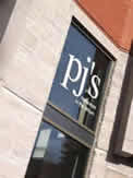 PJ's Logo on MacDonald Stewart Hall Building